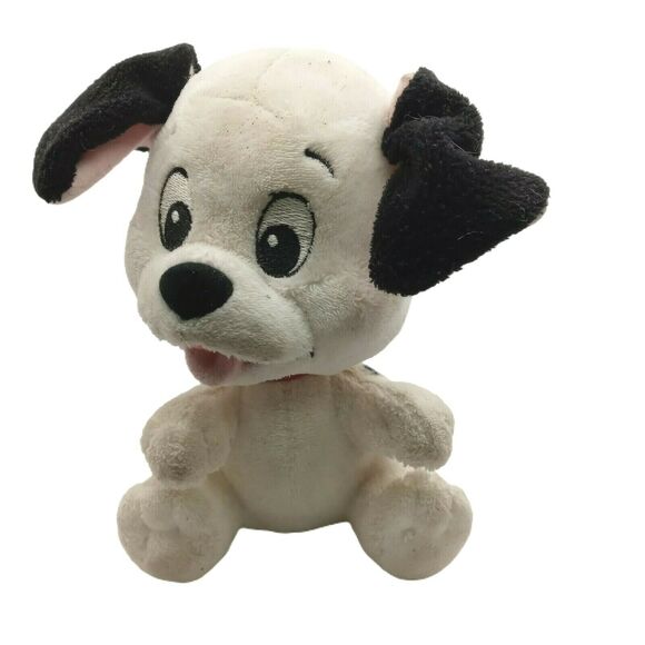 Disney Store 101 Dalmatians Bobblehead Plush Dog Puppy Vintage Disney Toy 7" - Picture 6 of 12